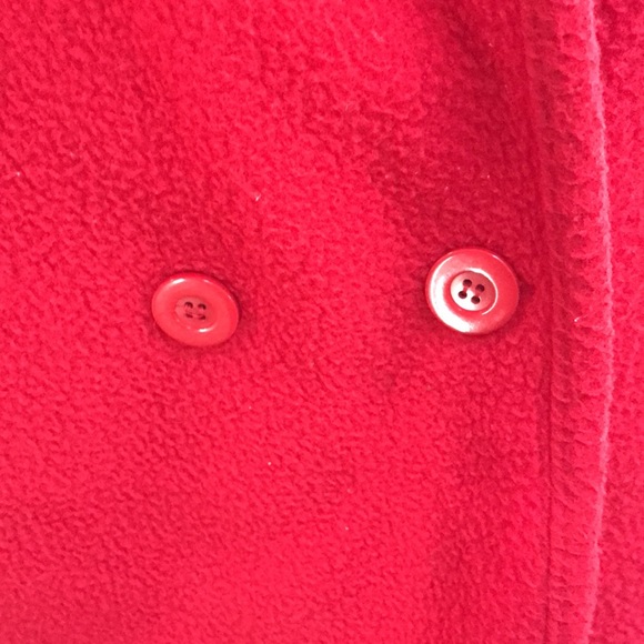 Bait polyester, red jacket with 2 button size L. - Picture 4 of 6